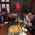 初オールもんじゃ焼き!笑