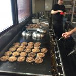 ハンバーグが！