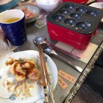 初たこ焼き！