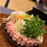 暑いけど鍋！