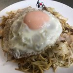 安定の豚焼きそば
