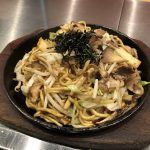 きのこの和風焼きそば！