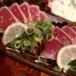 鰹のたたきを食べました！