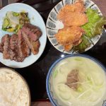 牛タンの誘惑に負けた2人…