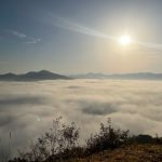 家族で山登り